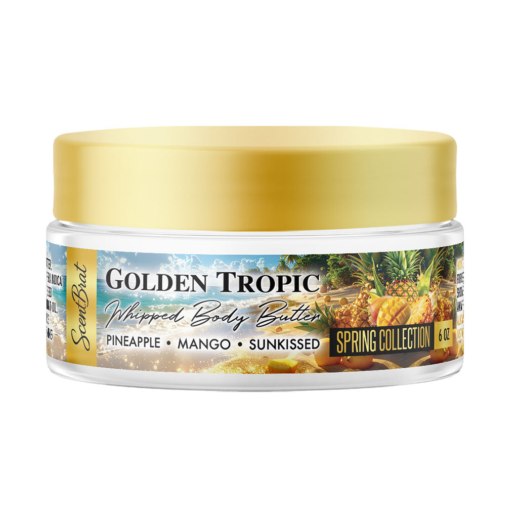 Golden Tropic Whipped Body Butter (Women • Spring Collection)