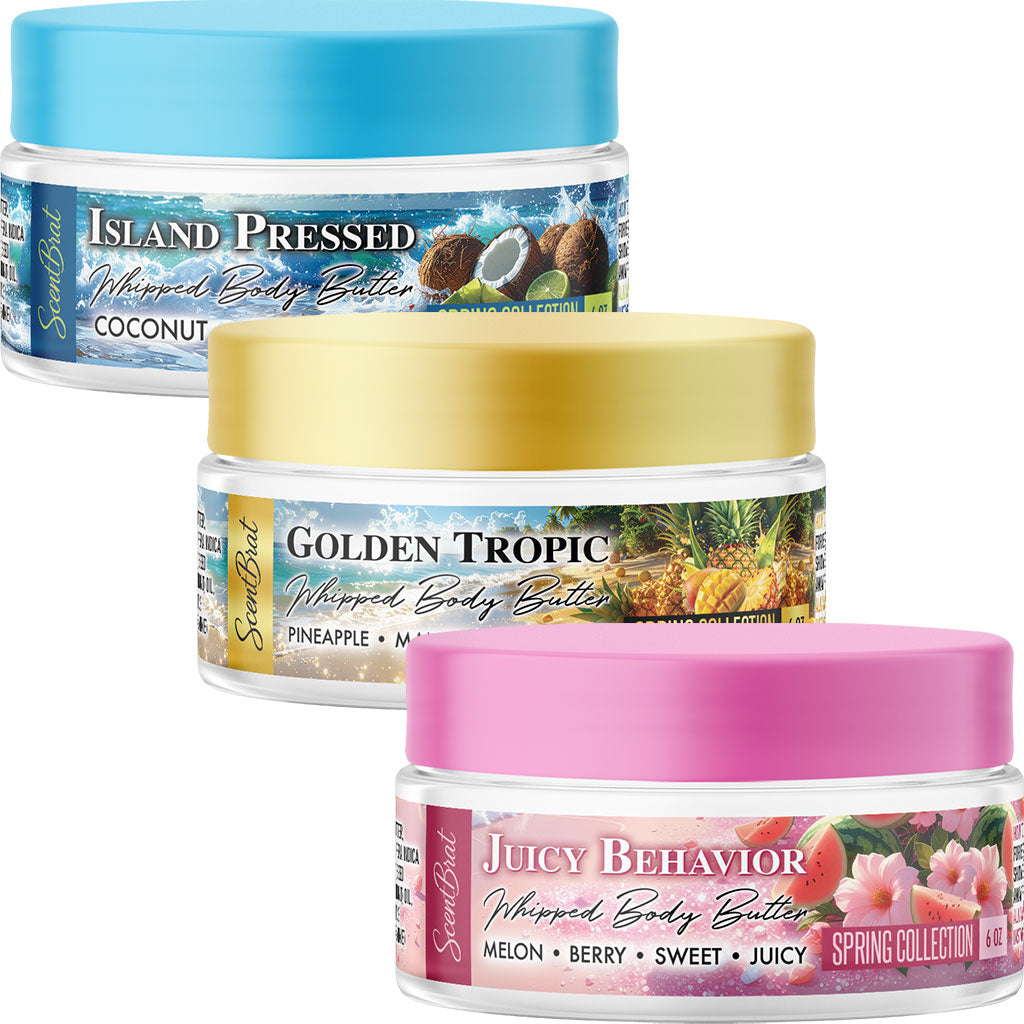 Spring Collection Whipped Body Butter Trio